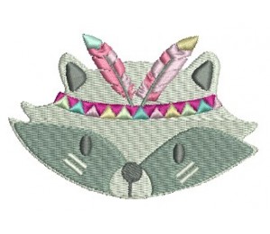 Stickserie - Federtiere Federdachs